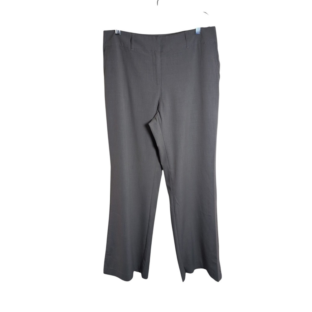 J Jill trousers 10 Genuine Fit‎ • At Waist Grey Wide Leg Stretch Classic